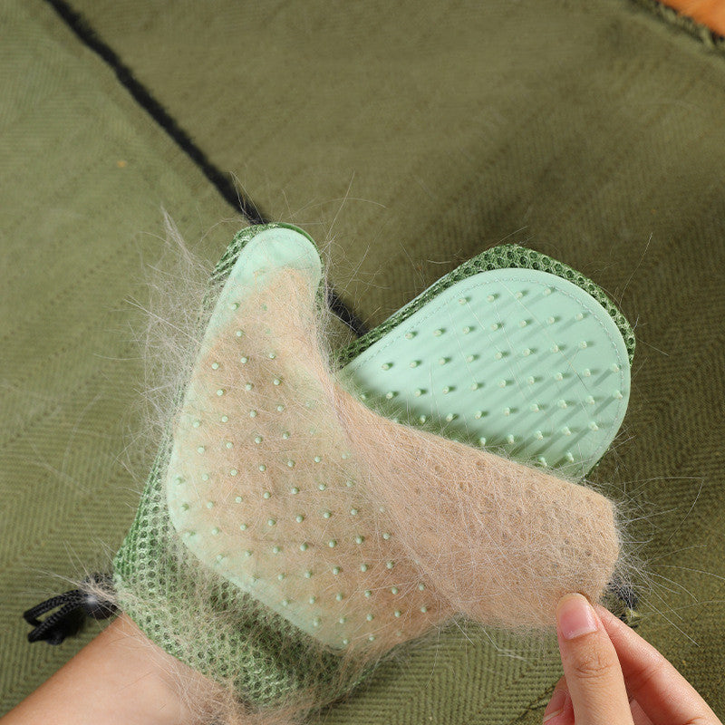 Silicone Massage Gloves and Pet Hair Removal Brushes $12.99